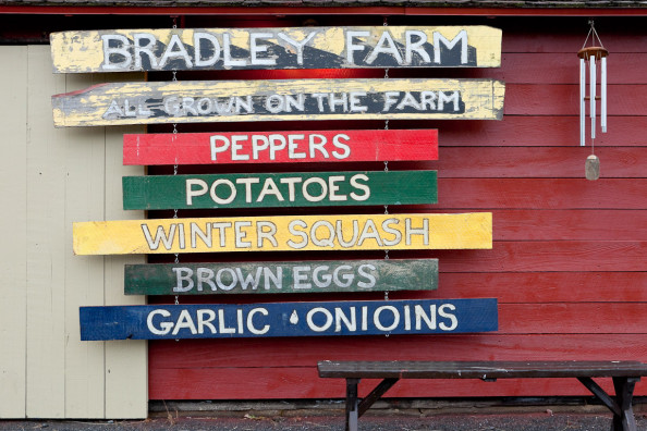 Ray Bradley's Barn and farm