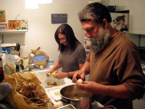 Ray and Iris prep