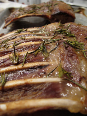 Roasted Rack of Lamb