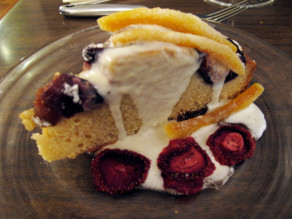 Fig Cake with Candied Orange
